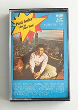Paul Anka – Cassette Live in New York – RCA 1978 – Bon état – Crooner – Concert