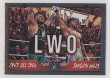 2025 Topps Chrome WWE Tag Team Cruz Del Toro Joaquin Wilde #TAG-LWO Patch 0kb5
