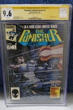 PUNISHER LIMITED SERIES #1 CGC SS MIKE ZECK AUTOGRAPH CGC 9.6