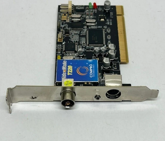 Compro VideoMate DVB-T220 1GMP03PQLMB5 PCI TV Tuner Card - Image 3 of 4