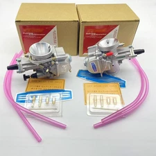 2PCS Carburetor Carb For Keihin PWK 28mm Yamaha Banshee YFZ350 YFZ 350 + Cable