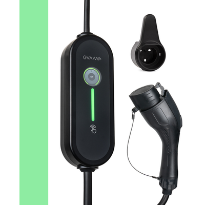 AUDI Q4 eTron EV Charger Level 2/1 16A 25ft NEMA 6-20 5-15