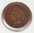 US Rare Old West 1905 Indian Head Penny Coin American Collection Shield Cent USA