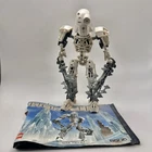 LEGO Bionicle Toa Metru Toa Nuju (8606) Near Complete Figure w/ Manual