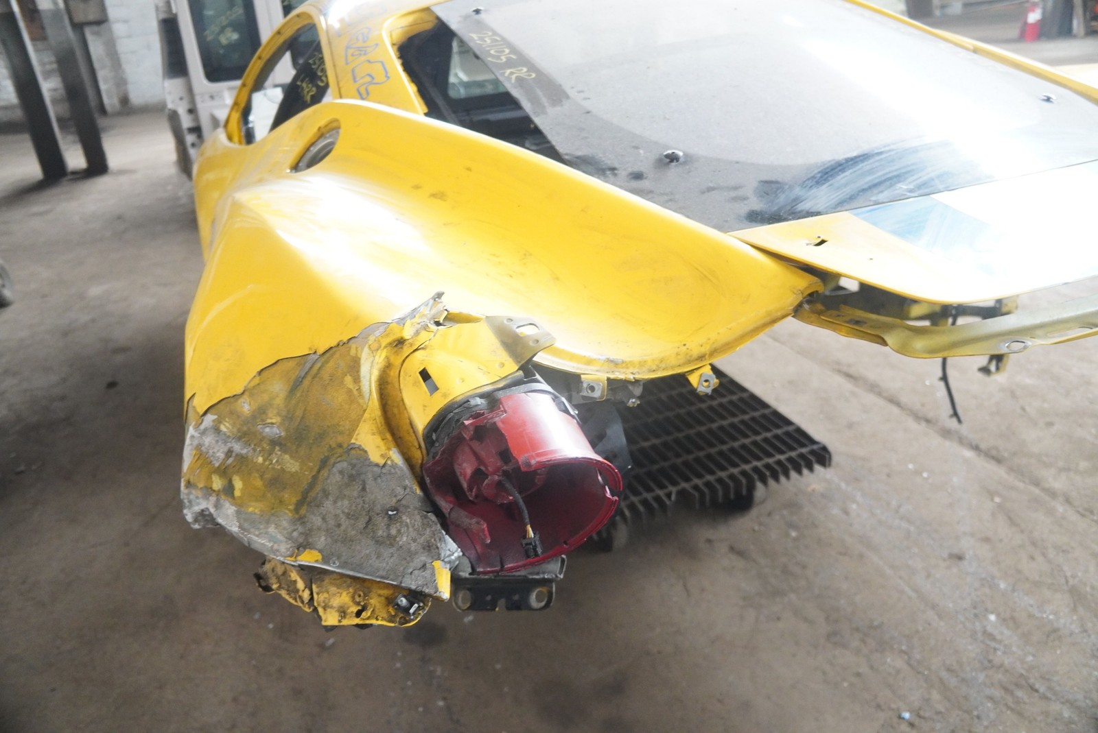 Rear Left Quarter Panel Body Structural Metal Cut Ferrari 458 Challenge *Note*