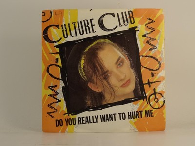 CULTURE CLUB DO YOU REALLY WANT TO HURT ME (2) (67) 2 Track 7'' Single along with