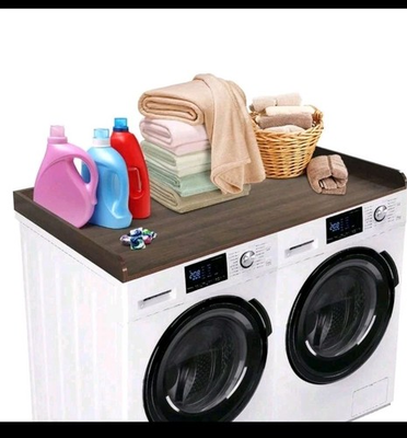 #ad #ad 54in Washer Dryer Countertop for Front Load Woodgrain Brown Anti Slip $169.99
