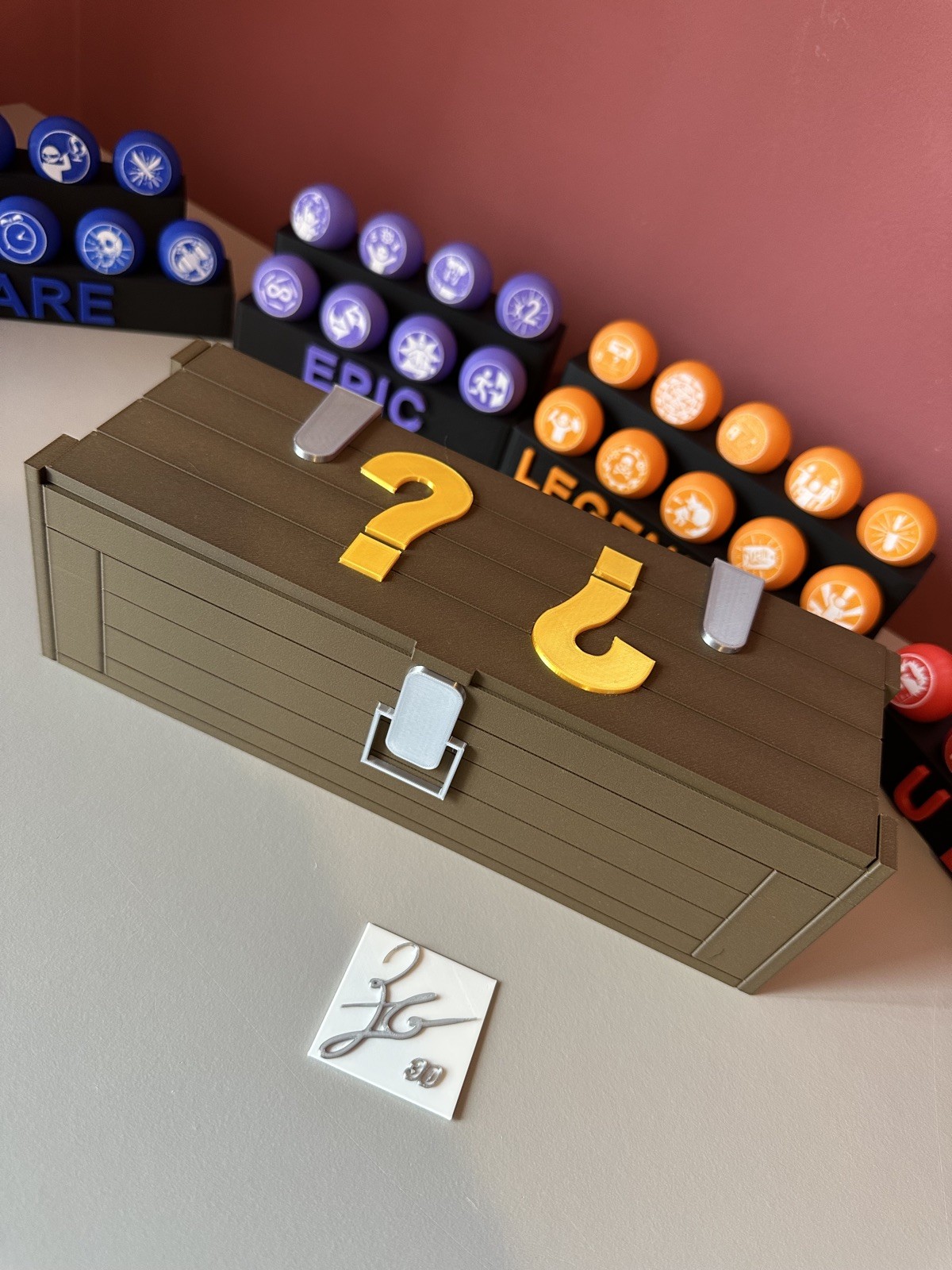 Mystery Box Zombies Storage Collectible Gaming Room COD Man Cave ...