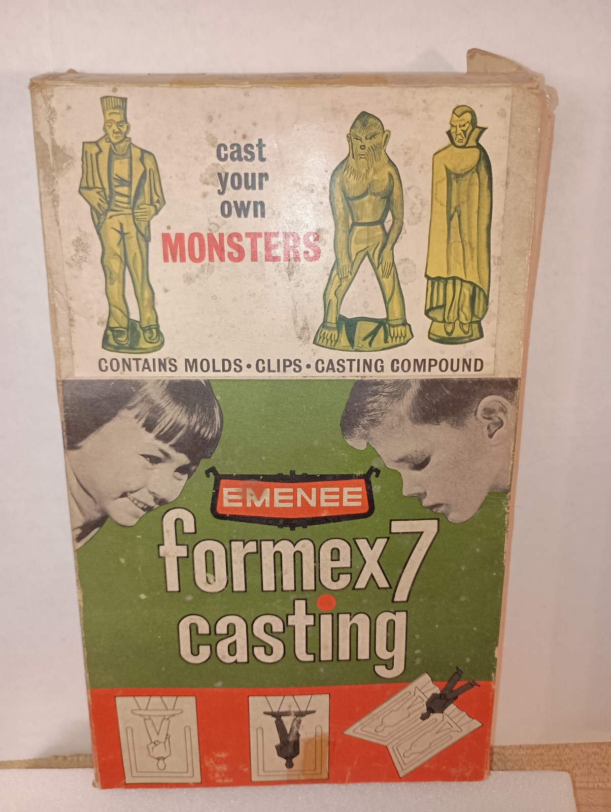 Emenee Formex7 Casting Monsters Scarce!!! UNIVERSAL MONSTERS 1965