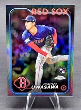 2024 Topps Chrome Update Series - Naoyuki Uwasawa #USC9 Rookie Refractor (RC)