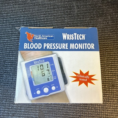 #ad North American Healthcare Wristech Blood Pressure Monitor Model JB5538 $17.09