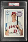 SHOHEI OHTANI PSA 9 2018 TOPPS HERITAGE #600 ROOKIE 5X7 COLOR SWAP RC 33/49