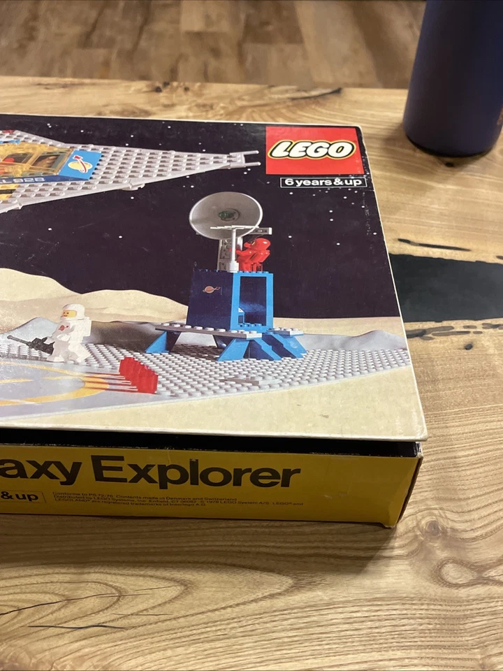 VINTAGE LEGO SPACE 497 GALAXY EXPLORER w/ VG BOX & MANUALS RARE! - Image 4 of 4