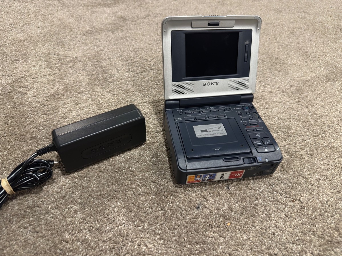 Sony GV-D1000 MiniDV Video Walkman TESTED! HEADS CLEANED!