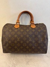 Borsa a mano donna Louis Vuitton Speedy 30 monogramma marrone Boston bag originale M41526 USATA