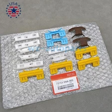 OEM！ Pack of 15 for Honda Civic 06-11 Roof Fastener Clips Front Windshield Side