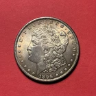 (1) Beautifully Toned Antique 1896-P Morgan Silver Dollar SELECT BU