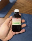 RARE Vtg Coca-Cola Syrup Medicine Bottle For Relief Of Nausea/ Vomiting 1/2 Full