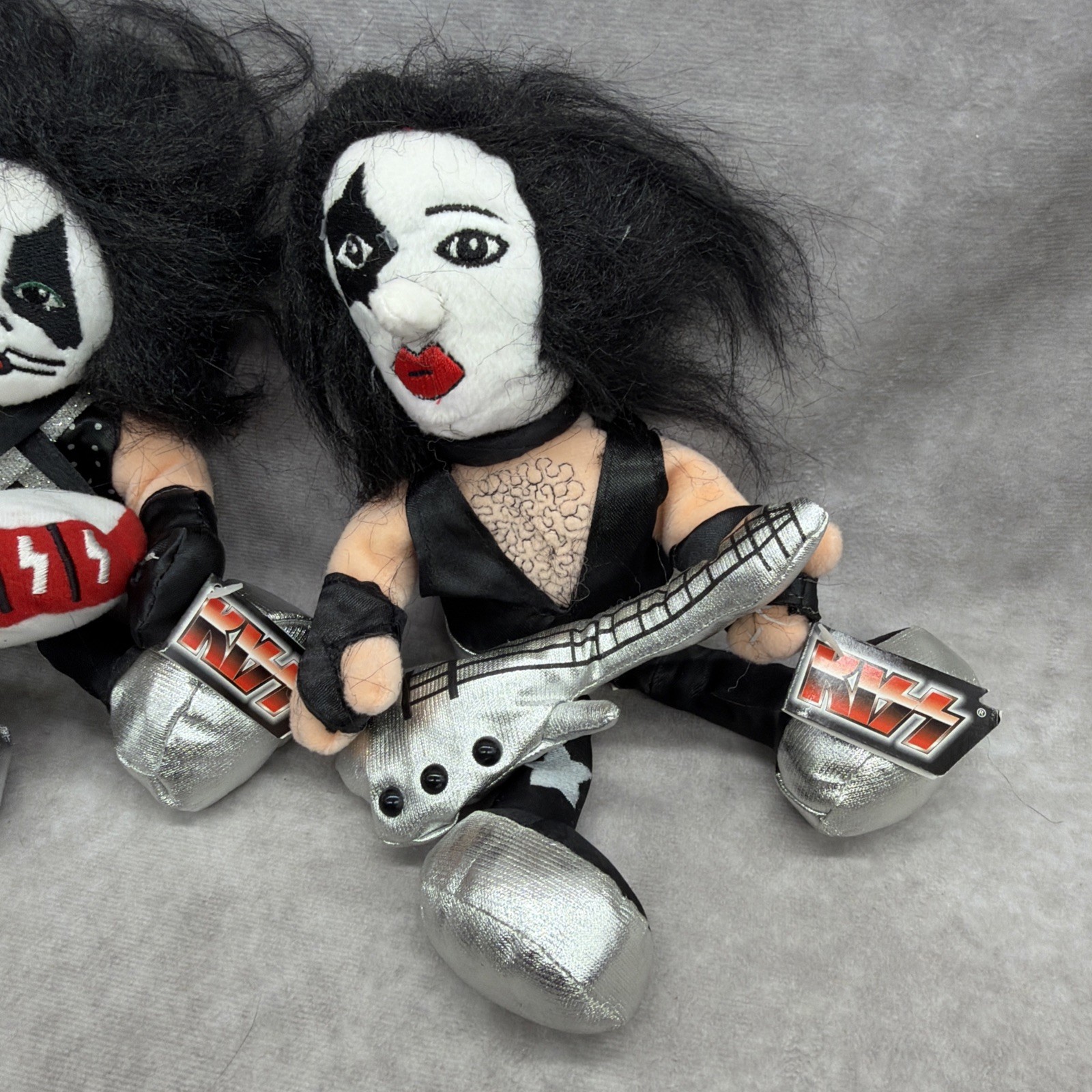 KISS Catalog Plush Dolls w/Tags Gene Ace Peter Paul Vintage Rock Band Set Of 4