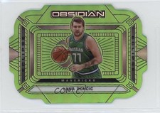 2020-21 Panini Obsidian Eclipse Electric Etch Green Flood Luka Doncic #1 hs9