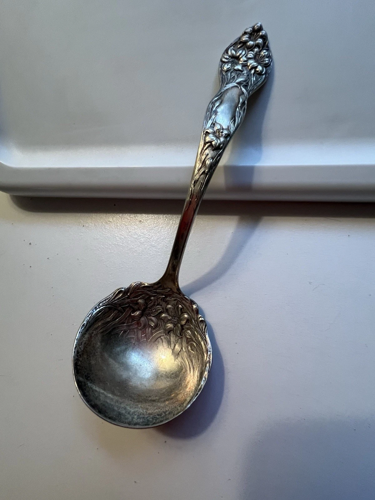 LILYTA by Stratford Silver 5.5" Gravy Sauce Ladle Silverplate 1909 Table Ready!
