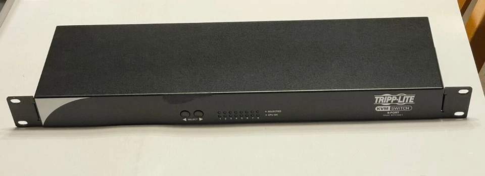 Tripp Lite NetCommander 8-Port KVM Switch Complete Set (B072-008-1) - Image 3 of 4