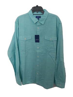 APT 9 Men's Updated Collection Long Sleeve Shirt Size XXL MSRP $46.00