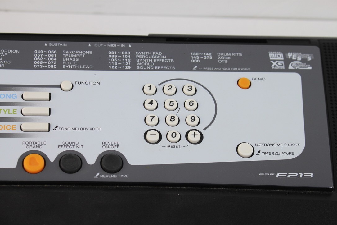 Yamaha PSR E213 Portatone Electronic Keyboard USED #R0718 | eBay Yamaha PSR E213 Portatone Electronic Keyboard USED #R0718 | eBay