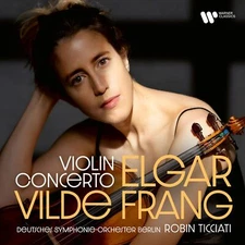 Elgar Violin Concerto by Vilde Frang Black ABIS Music Recording 80 Characters