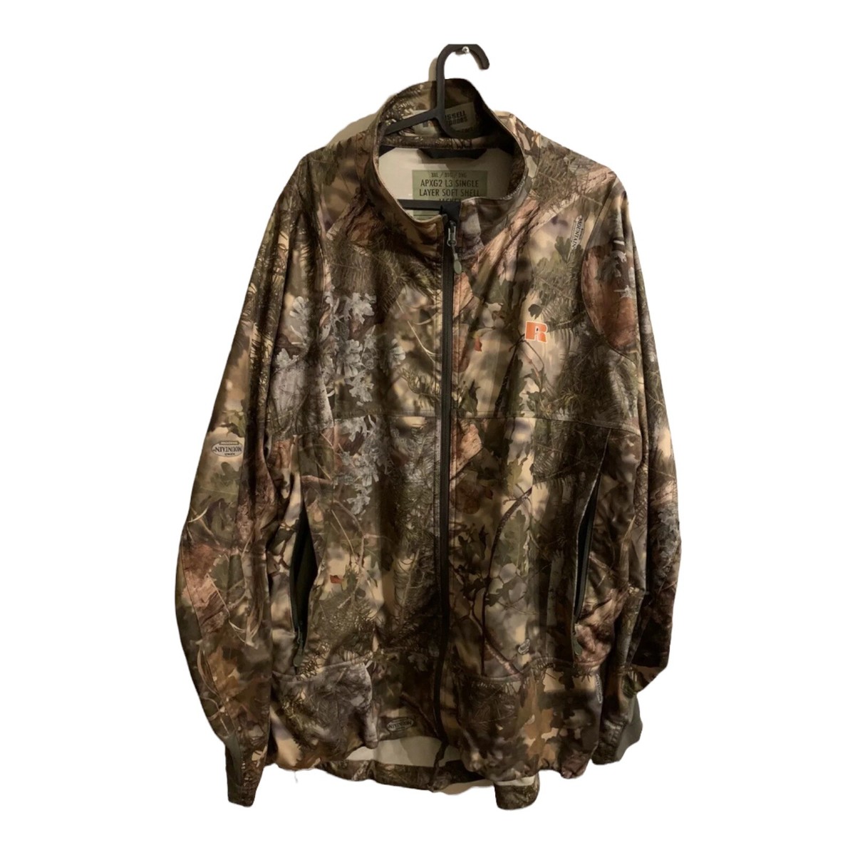 Russell Outdoors Mens APXG2 L3 Single Layer Soft Shell Jacket- 3XL