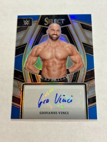2024 SELECT WWE GIOVANNI VINCI SILVER PRIZM AUTO SP