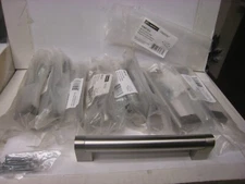 9 Liberty Hardware Stratford Series Bar Pulls 5-1/16" c/c Stainless Steel Finish