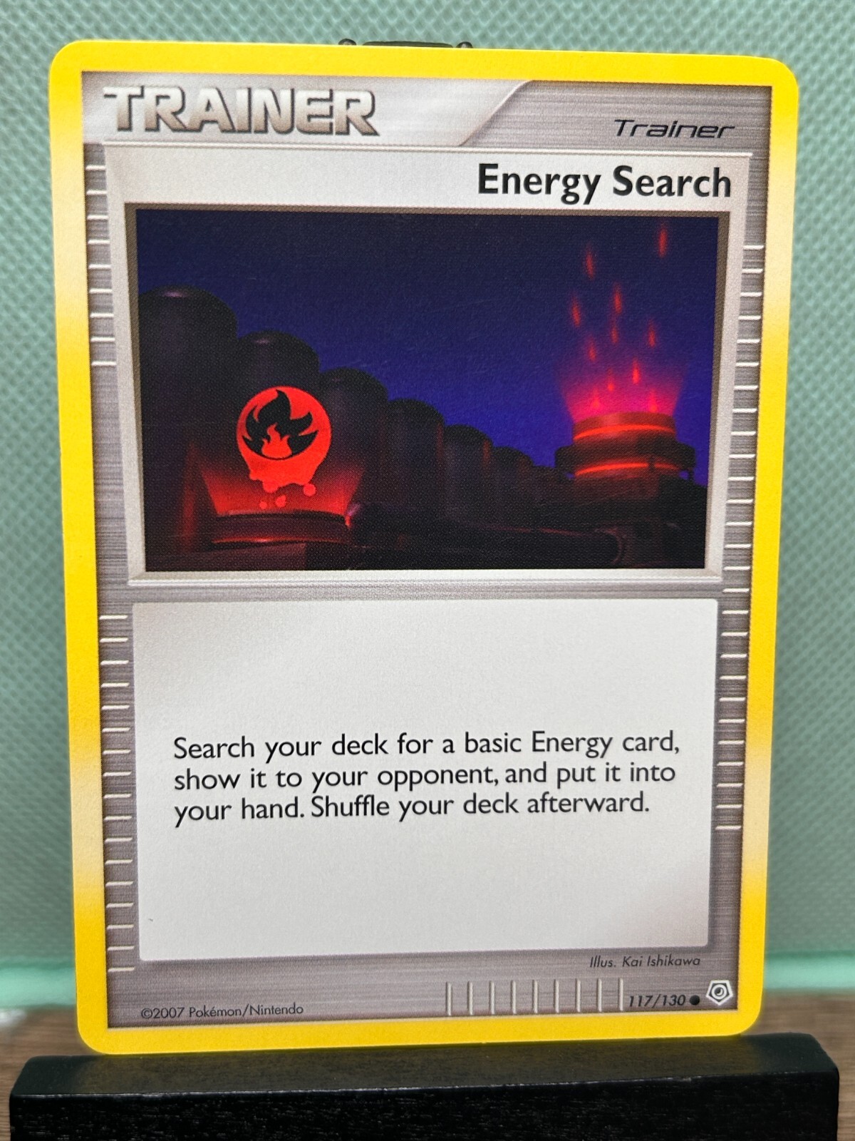 Pokemon TCG: Energy Search 117/130, Diamond and Pearl