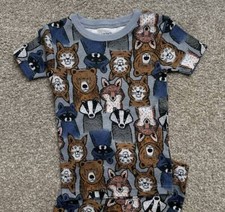 Carter's Toddler Boy Woodland Animals Two-Piece Pajamas Sz 5T NWOT