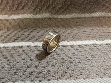 NEBRASKA State 90 Silver Washington Quarters coin ring 6 -1/2  2006 