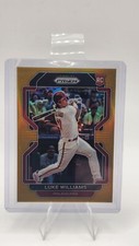 2022 Panini Prizm Prizms Gold #37 Luke Williams 5/10 RC rookie 