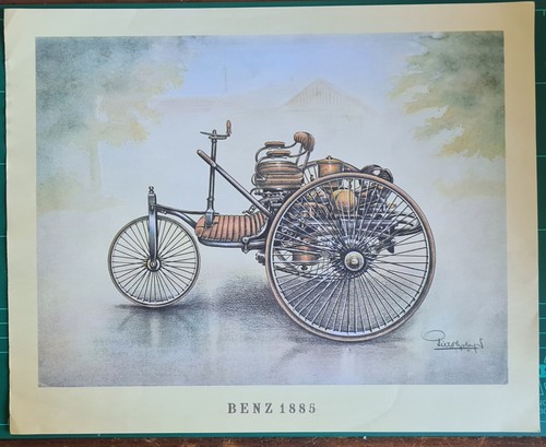 BP Classic Car Print Collection- Renault, Napier, Armstrong Siddeley, etc. - Picture 2 of 20