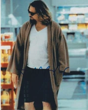 Jeff Bridges (The Big Lebowski) signed 8x10 photo