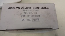 JOSLYN CLARK KHP-8 NEW IN BOX CRACKED SELLING PARTS ONLY H-O-A SWITCH #A70