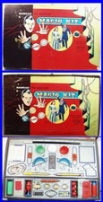 Vintage 1949 MANDRAKE THE MAGICIAN Magic Kit by Transogram, nice early set 