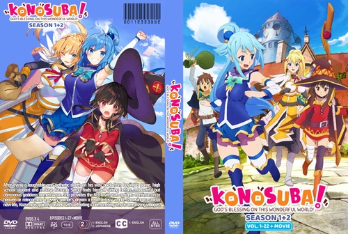 KonoSuba God's Blessing on this Wonderful World! Season 1-2+2 Ova+Movie