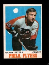 1970-71 O-PEE-CHEE #196 GARRY PETERS VGEX FLYERS *X76288