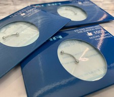 1pc Pre-Sterile Curved Barbell Eyebrow Ring 316L Surgical Steel Body Jewelry