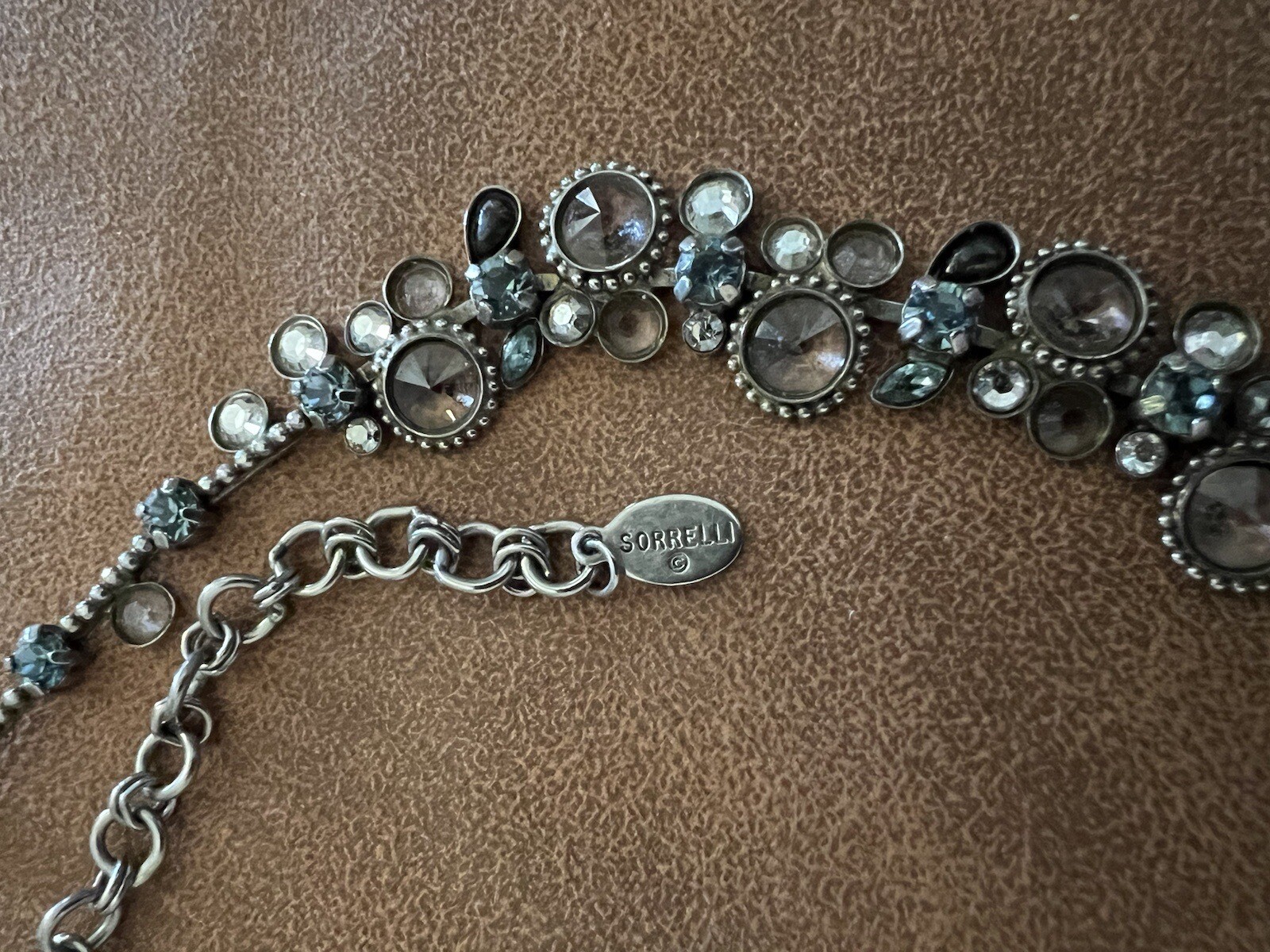 Sorrelli Multicolor Gemstone Silver Necklace And … - image 3