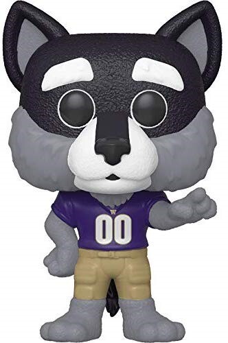 Funko - Pop College: Uw - Harry El Husky Totalmente Nuevo En Caja