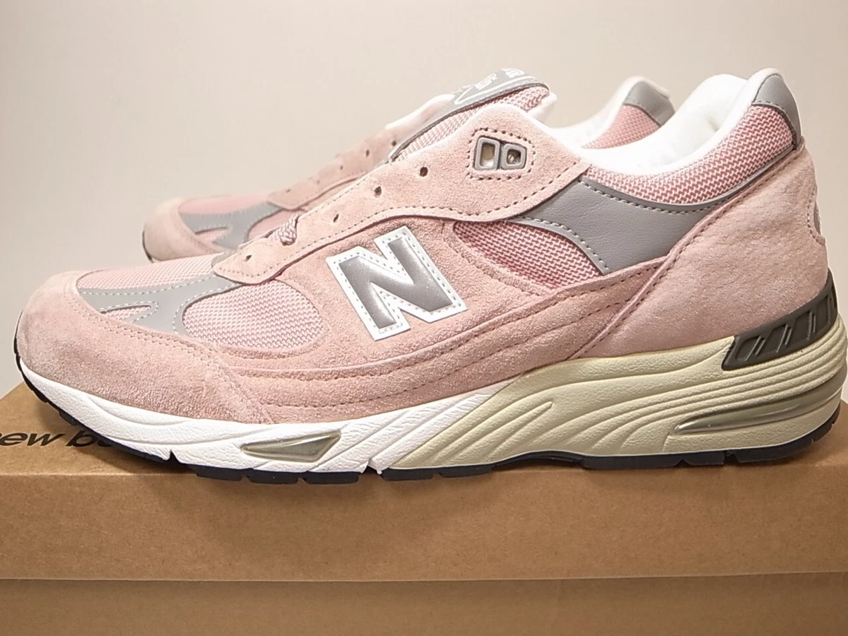 NEW BALANCE M991PNK 991 PINK GRAY MADE IN ENGLAND US12