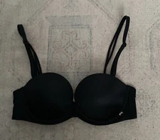 Victoria's Secret Very Sexy Sz 32C Multi-Way Bra Black Padded