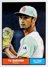 2024 TOPPS ARCHIVES 1961 VARIATION #56 YU DARVISH SAN DIEGO PADRES