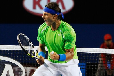 Australian Open 2012 Rafael Nadal Nike Court tennis shirt jersey