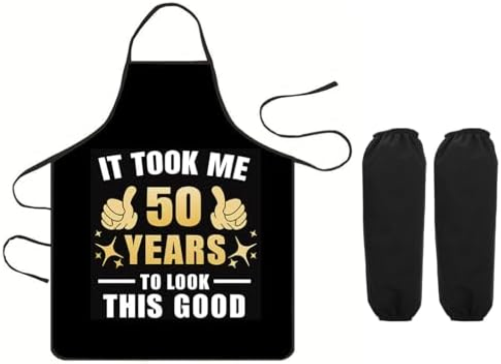 Grembiule Barbecue Uomo Divertenti - Perfetto Geschenke Zum 50 Geburtstag Mann -